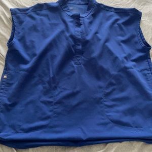 Figs Rafaela top Denim blue size Large